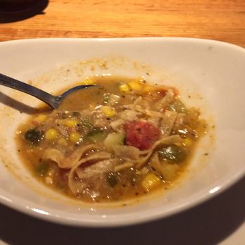 Applebee's Grill + Bar - The tiniest bowl of soup ever poured. There might be 5-6 spoonfuls in this bowl. I've not eaten any. - American Near Me - Torrington, Connecticut
