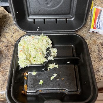 Zaxbys - Huge abundance of coleslaw on top of my fries - Fast Food Near Me - Marion, Arkansas Zaxbys - Huge abundance of coleslaw on top of my fries - Fast Food Near Me - Marion, Arkansas