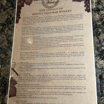 Mount Palomar Winery - Venues & Event Spaces Near Me - Temecula, California