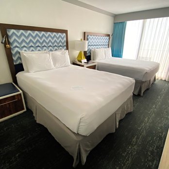 Bilmar Beach Resort - Queen Beds (or maybe they were full) - Resorts Near Me - Treasure Island, Florida