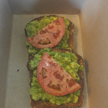 Restore Cold Pressed - The 1: smashed avocado, Himaylan pink salt, lemon, extra virgin olive oil, cracked pepper, vine ripened tomato, served on probiotic toast - Juice Bars & Smoothies Near Me - Hudson, Ohio