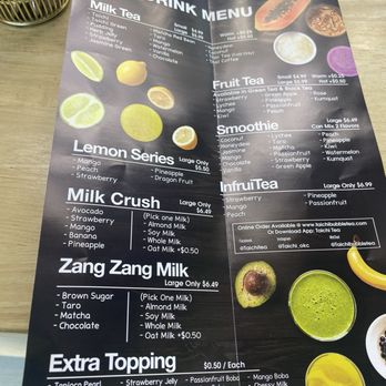 Taichi Bubble Tea - Menu - Bubble Tea Near Me - Oklahoma City, Oklahoma Taichi Bubble Tea - Menu - Bubble Tea Near Me - Oklahoma City, Oklahoma