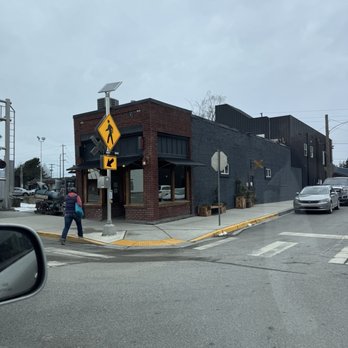 Train Wreck Bar - The building sits in the corner. Parking is sparse and if you park in the back, watch out for pot holes. - Sports Bars Near Me - Burlington, Washington