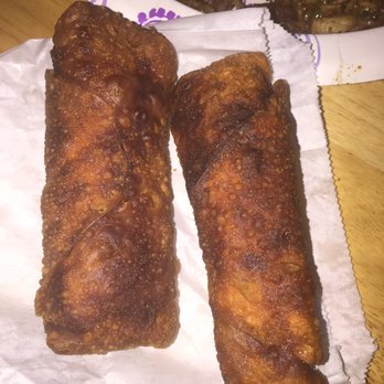 Happiness - Crispy Shrimp Egg Foo young, Burned Egg Vegetable Egg Roll - Chinese Near Me - Chicago, Illinois