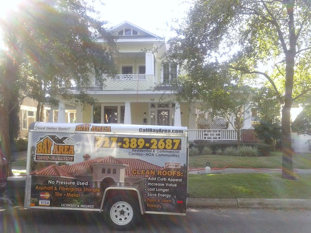 Slide of Bay Area Roof Cleaning