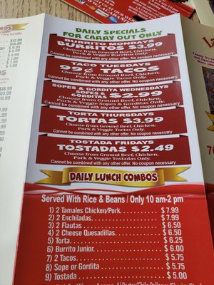 Menu photo 2 La Cabanita Brookfield, IL