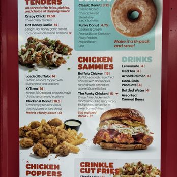 Everglazed Chicken and Donuts - Menu - Donuts Near Me - Tampa, Florida Everglazed Chicken and Donuts - Menu - Donuts Near Me - Tampa, Florida
