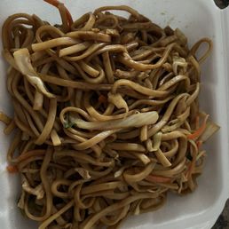 Hubby's Combo Lo Mein- he didn't care for it.