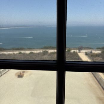 Old Point Loma Lighthouse - The view from inside the stairwell - Landmarks & Historical Buildings Near Me - San Diego, California