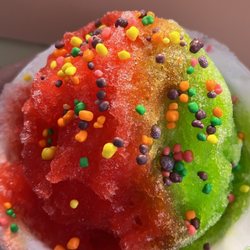 Shaka Shack - Small shave ice with nerds