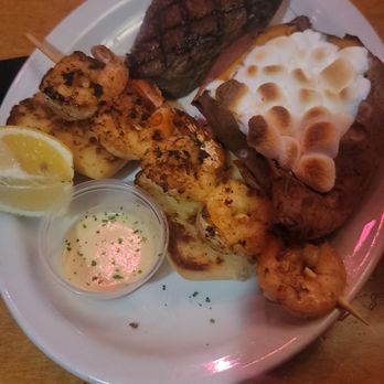 Texas Roadhouse - Sirloin* & Grilled Shrimp Sweet Potato - Steakhouses Near Me - Pearland, Texas Texas Roadhouse - Sirloin* & Grilled Shrimp Sweet Potato - Steakhouses Near Me - Pearland, Texas