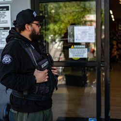 Galaxy Security Company - Professional guest-facing coverage at Hollywood retail entrances.
