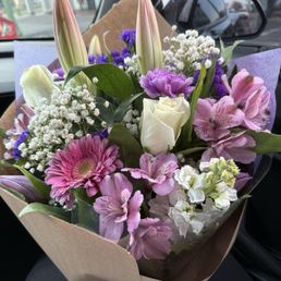 Purples, Pinks, Whites