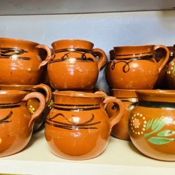 El Tianguis - Tazas de Barro para atole o café - Mexican Near Me - Bridgeton, New Jersey