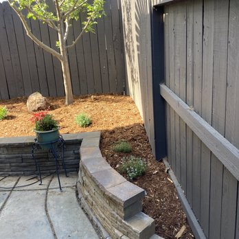 Capital Landscape - Another view of the retaining wall extension and plantings. - Landscape Architects or Designers Near Me - Roseville, California