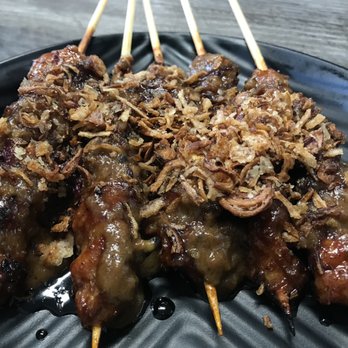 Borneo Eatery - 5 Piece Chicken Sate - Indonesian Near Me - Alhambra, California Borneo Eatery - 5 Piece Chicken Sate - Indonesian Near Me - Alhambra, California