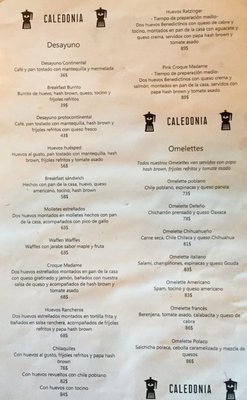 Menu photo 2 Caledonia Chihuahua, CHH