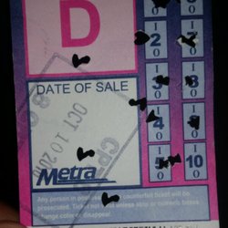 Metra Metropolitan Rail - Conductor killed my card even though only 9 rides were used.