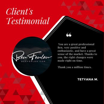 Ben Fenlon - Royal Lepage - Toronto real estate client testimonial. - Real Estate Agents Near Me - Toronto, Ontario Ben Fenlon - Royal Lepage - Toronto real estate client testimonial. - Real Estate Agents Near Me - Toronto, Ontario