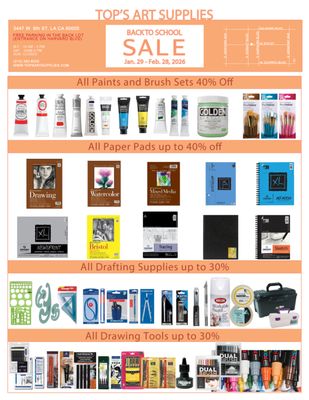 Top's Art Supplies by null