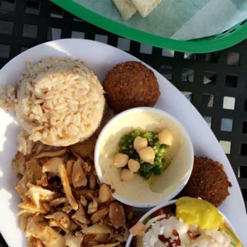 FelFel Mediterranean - Spicy chicken shawarma plate with felfel - Mediterranean Near Me - Denver, Colorado
