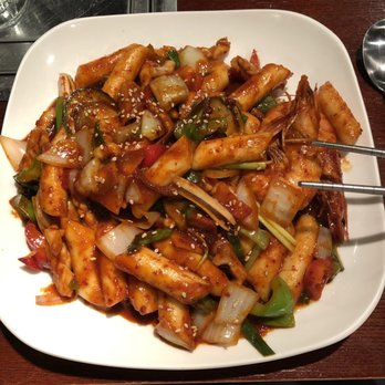 Koreana - Spicy Rice Cakes with Seafood - Korean Near Me - Columbus, Georgia Koreana - Spicy Rice Cakes with Seafood - Korean Near Me - Columbus, Georgia