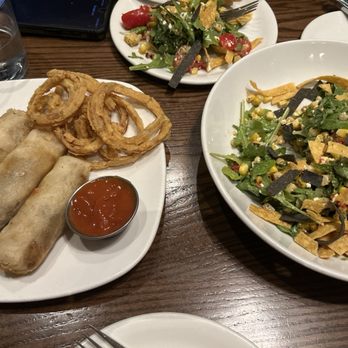 Burtons Grill & Bar - CORN SALAD & CHEESESTEAK EGG ROLLS - New American Near Me - Mount Pleasant, South Carolina Burtons Grill & Bar - CORN SALAD & CHEESESTEAK EGG ROLLS - New American Near Me - Mount Pleasant, South Carolina