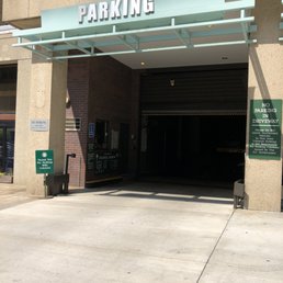 This is the front entrance to the garage This is the front entrance to the garage