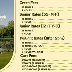 Dutcher Creek Golf - Summer rates!