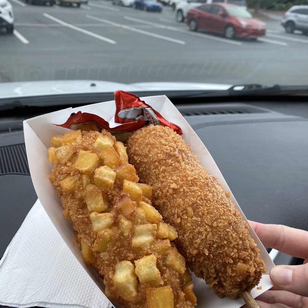 Mat Jib - Potato (left) and ban ban (right) - Hot Dogs Near Me - Cary, North Carolina Mat Jib - Potato (left) and ban ban (right) - Hot Dogs Near Me - Cary, North Carolina