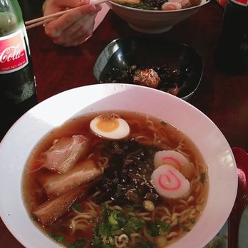 Nama Ramen - Shoyu ramen with a bottle of Mexican Coke - Ramen Near Me - San Antonio, Texas Nama Ramen - Shoyu ramen with a bottle of Mexican Coke - Ramen Near Me - San Antonio, Texas