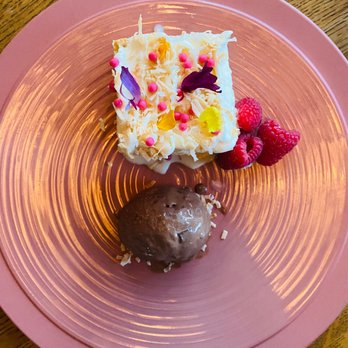 Maria's Mexican Kitchen - Fort Worth - Cinco leches cake with chocolate gelato - Mexican Near Me - Fort Worth, Texas