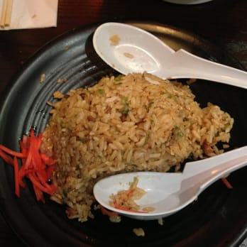 Umenoya - Half eaten fried rice. One of the best fried rice that I've had! - Ramen Near Me - Torrance, California