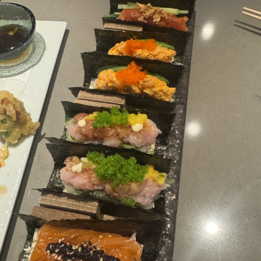 The Naisho Room - Various Temaki (hand rolls) - Lounges Near Me - Tysons, Virginia The Naisho Room - Various Temaki (hand rolls) - Lounges Near Me - Tysons, Virginia