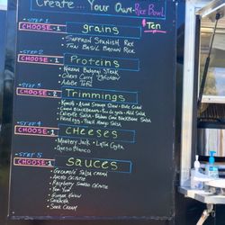 Food Fellas - The menu. Vegan and vegetarian friendly!