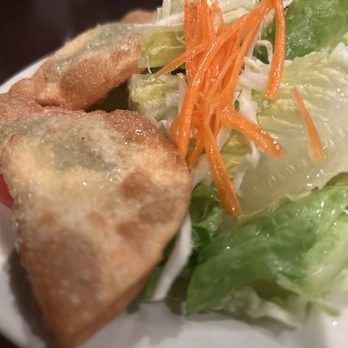 Thai Juan On - Salad and cream cheese wonton - Thai Near Me - San Juan Capistrano, California Thai Juan On - Salad and cream cheese wonton - Thai Near Me - San Juan Capistrano, California