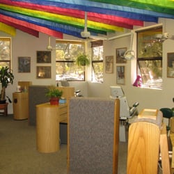 Frank Hodges, DDS MSD - Cute rainbow flags & very open office