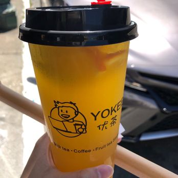 Yokee Milk Tea - Fresh Passion Fruit Green Tea - Bubble Tea Near Me - Oakland, California Yokee Milk Tea - Fresh Passion Fruit Green Tea - Bubble Tea Near Me - Oakland, California