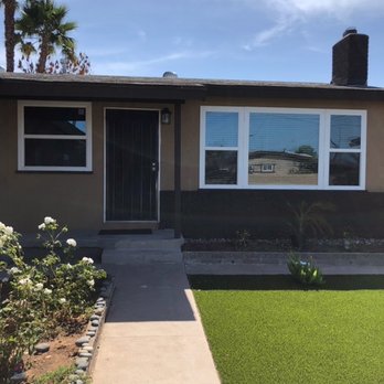 King Mahdi Builders - the front of the house after renovation - General Contractors Near Me - La Mesa, California