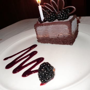 Higgins Restaurant - It was the night of our fifth wedding anniversary and we capped off a "splurgefest" meal with a white chocolate mousse cake! - French Near Me - Portland, Oregon