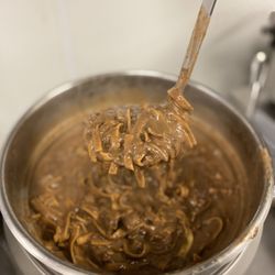 Beef and noodles on Wednesdays!
