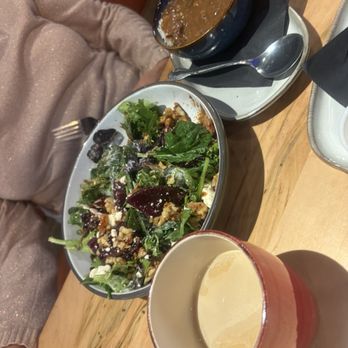 Cibus Chophouse - Beet and Feta Salad and beef stew - American Near Me - Hampton, Virginia