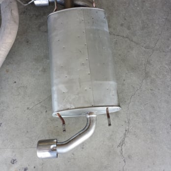 Cypress Muffler Shop - Bye bye old muffler,  track pipe time - Auto Repair Near Me - Cypress, California
