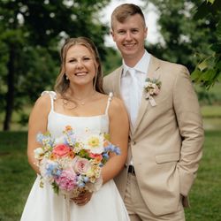 Amazing day with amazing people. Congratulations Morgan and Adam.