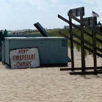 Ocean Grove Beach - Umbrella and chairs available for rent - Beaches Near Me