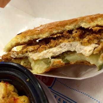 Schnipper's - Thin chicken filet. Luck if it was 1oz. - American Near Me - New York, New York