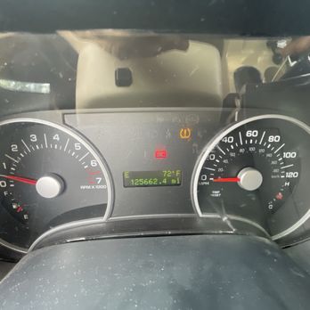Walmart Supercenter - That's my tire gage warming light. I'm still in the parking lot. ???? I had a new tire put on. - Department Stores Near Me - Brandon, Florida