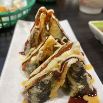 Sakura Sushi - 131. Crazy Volcano Roll (6 Pieces) - Japanese Near Me - Mesa, Arizona Sakura Sushi - 131. Crazy Volcano Roll (6 Pieces) - Japanese Near Me - Mesa, Arizona