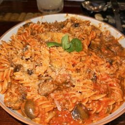 Spicy Fusilli Vodka Pasta