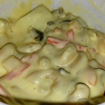 Harvest Fried Chicken - Macaroni salad base was the consistency of paste - American Near Me - Woodbine, Maryland Harvest Fried Chicken - Macaroni salad base was the consistency of paste - American Near Me - Woodbine, Maryland